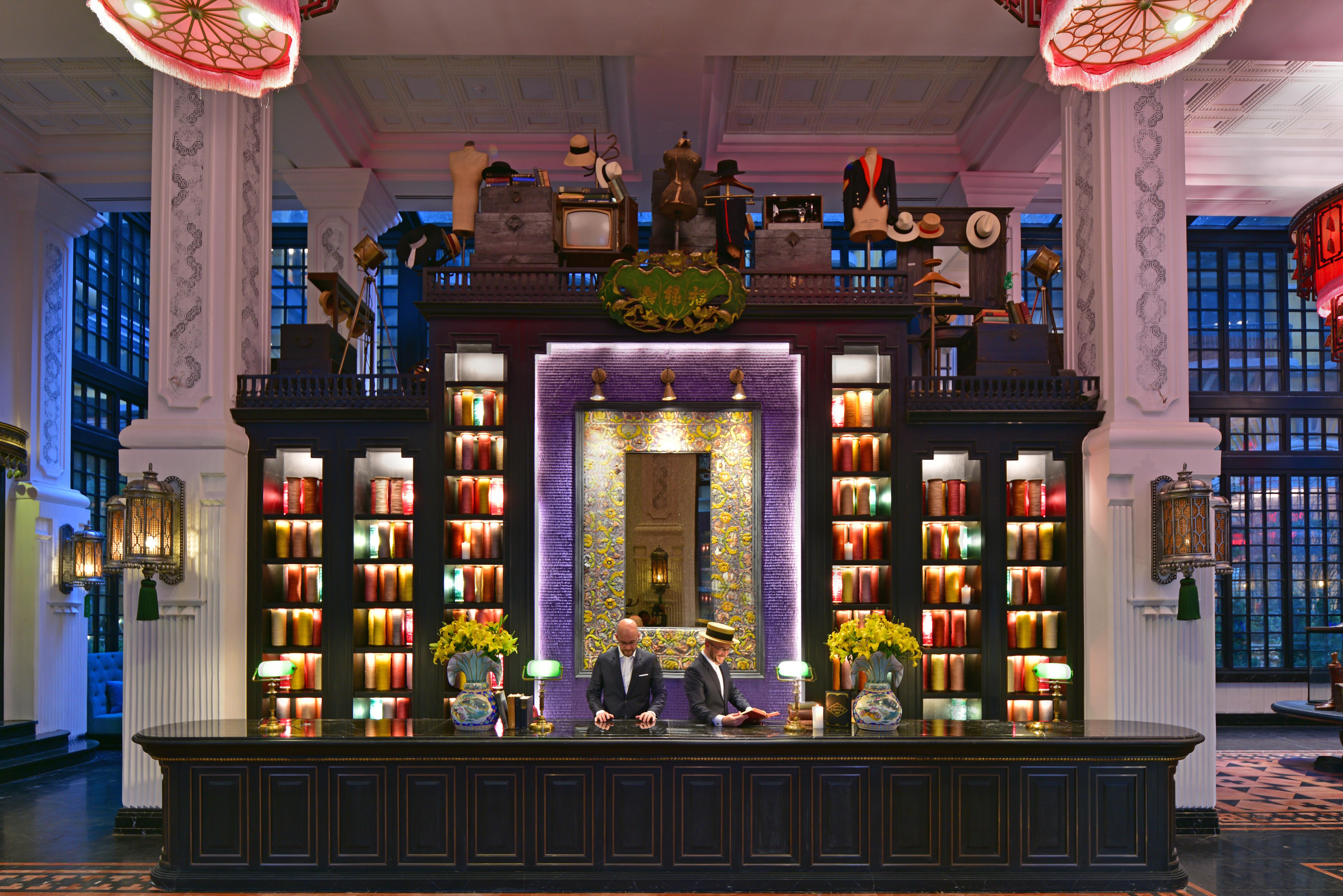 فندق دو لا كوبول - إم جاليري سابا المظهر الخارجي الصورة The lobby of the hotel